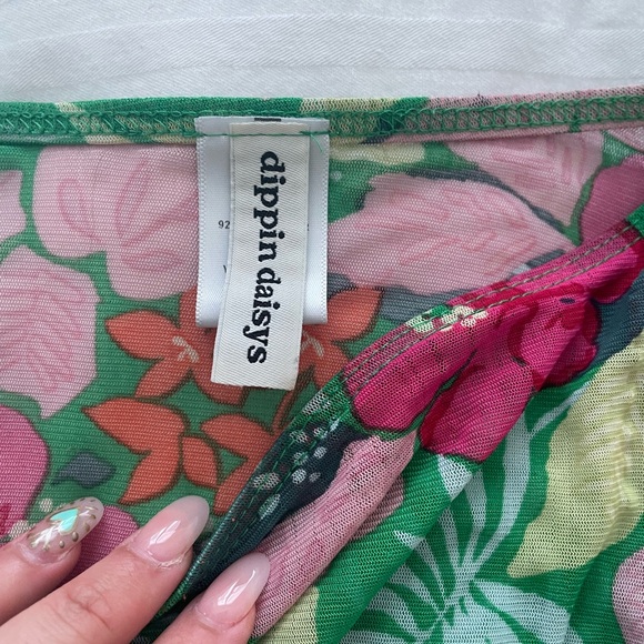 Dippin' Daisy's Valley Dress Mesh Beach Coverup Sz L - Picture 3 of 12